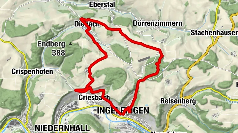 Von der Höhe zum Kochertal