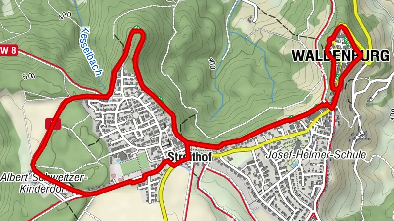 Höhenrandweg um die Stadt & HöhenErlebnisPark Theresienberg