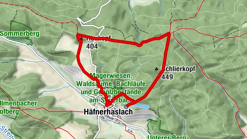 SH5 - Häfnerhaslacher Wald- und Seeweg (große Runde)
