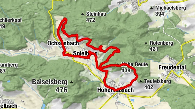 SH1 - Rundwanderweg Historisches Kirbachtal