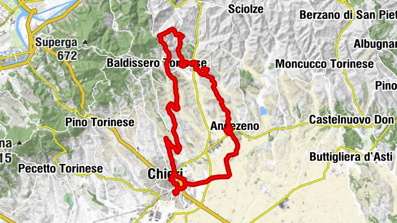 Bike ride to discover the GT.P 10 The Way of the Stars (reduced)