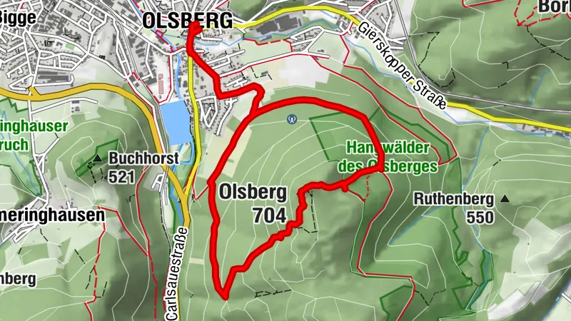 Olsberg Gipfelkreuz - Du und ich- spiritueller Wanderweg der St. Nikolaus Kirche
