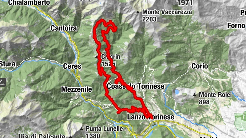 MONASTERO Salvin Refuge from Lanzo Torinese