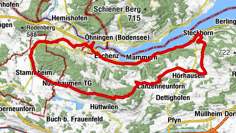 Seerücken round trip from Stein am Rhein