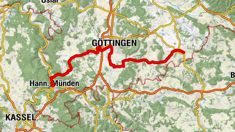 Fachwerk5Eck-Route Duderstadt-Göttingen-Hann. Münden