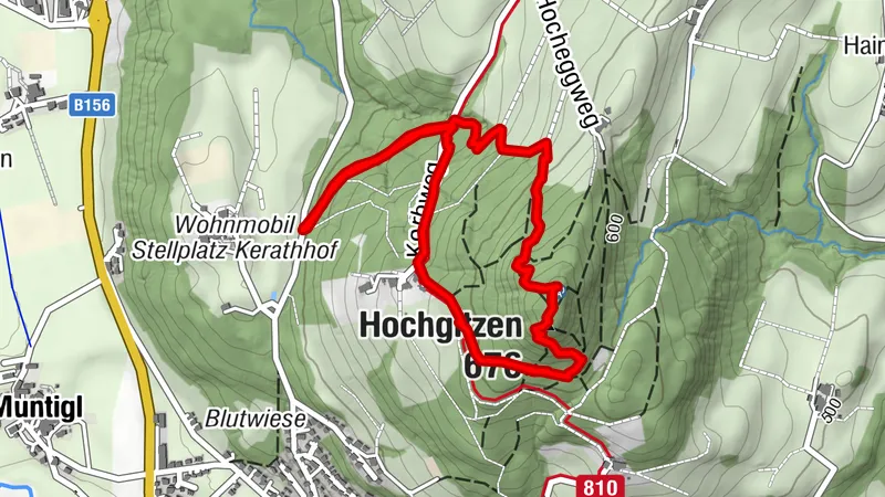Bergheim, Hochgitzenplateau