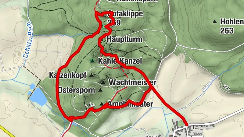 Naturpfad bei Bodenstein