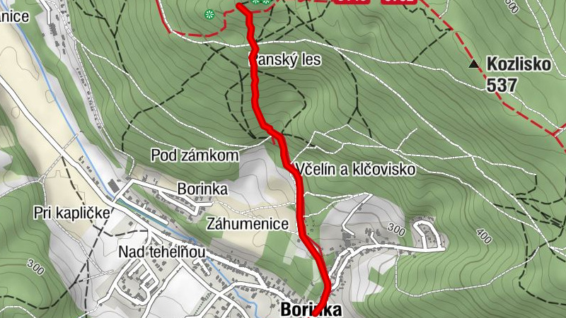 Pajstun castle hiking