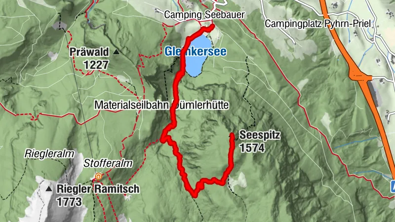 Gleinkersee Seespitz