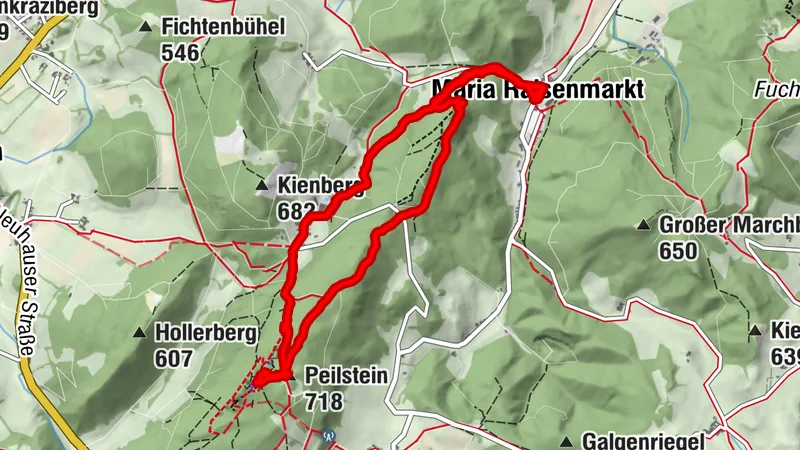 Peilstein-Runde von Maria Raisenmarkt