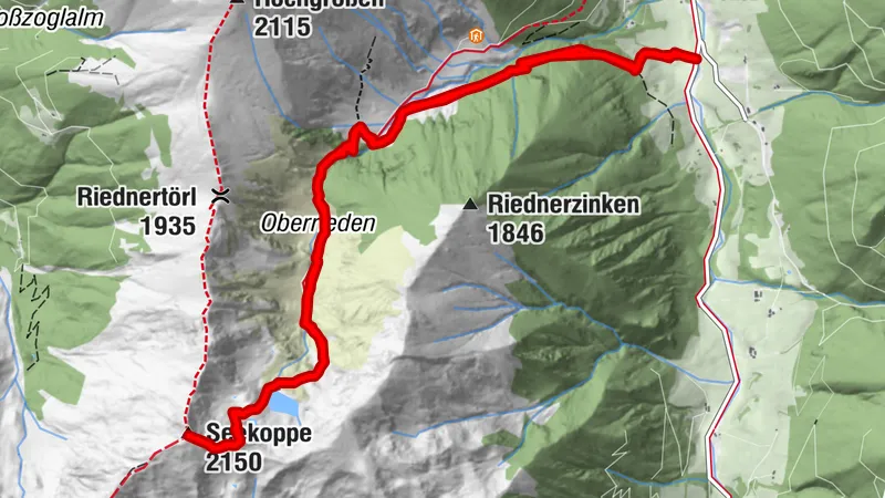 Von Oppenberg auf die Seekoppe