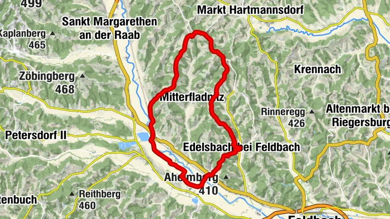 Lebensraum E² Backhendlroute 