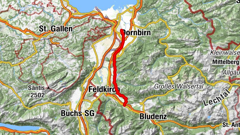 Lustenau Feldkreuz Beschling Bhf
