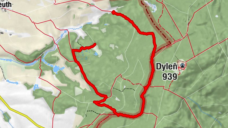 Along Czech German boarder via center of Europe to lost volcanoes