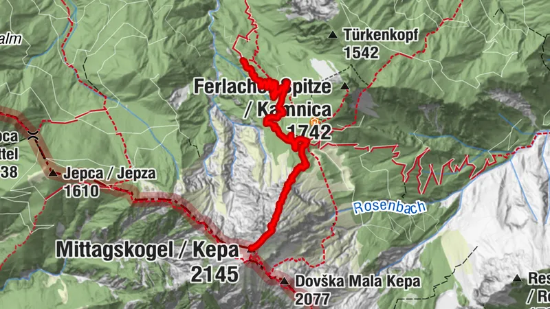 Mittagskogel NO