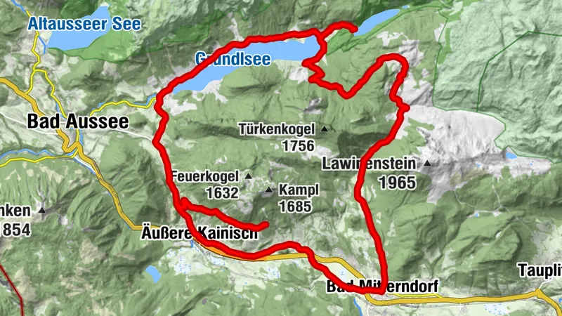 MTB - Grundlsee / Toplitzsee
