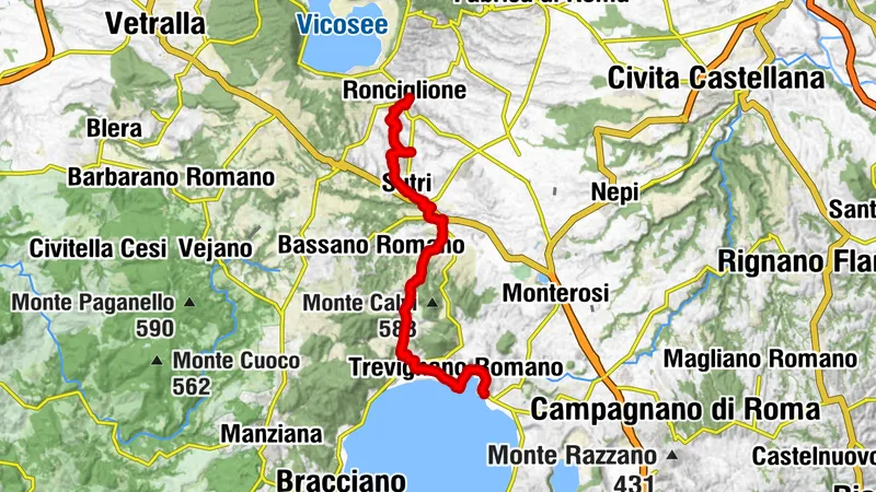 Romea Strata, Vienna-Roma, tappa #50
