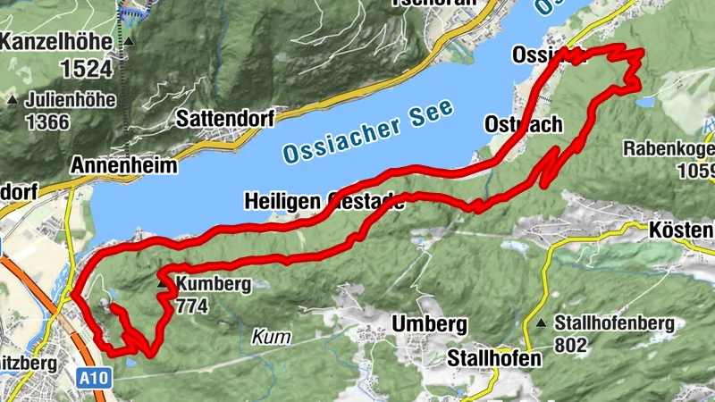 Mountainbike Tour 12 and 13 - Combination