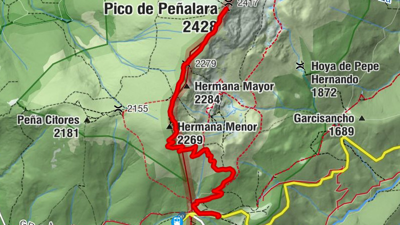 Puerto de Cotos - Pico de Peñalara