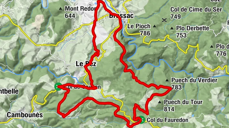 Circuit VTT n°6 - secteur Brassac