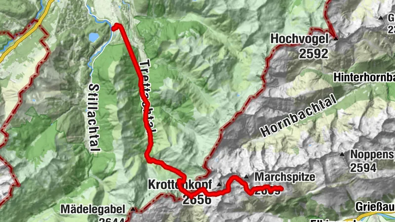 Dag 3 Hermann von Barthhutte naar oberstdorf