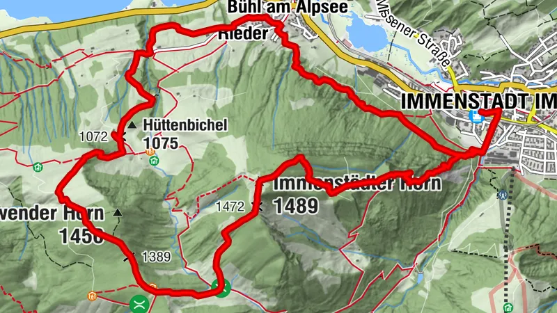 Immenstädter Gipfelrunde - From the pulpit to the Horn