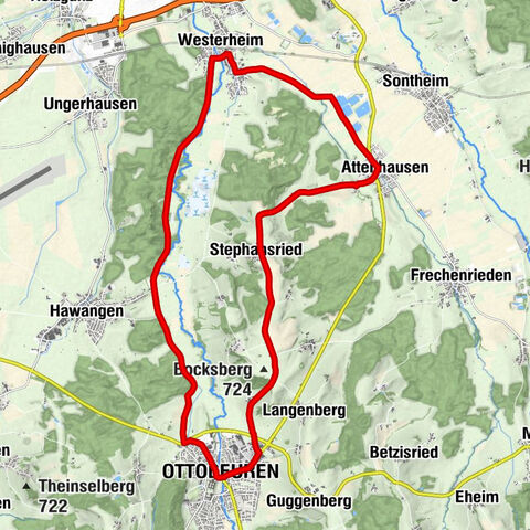 Through the Günz valley to the birthplace of Kneipp - northern Ottobeuren