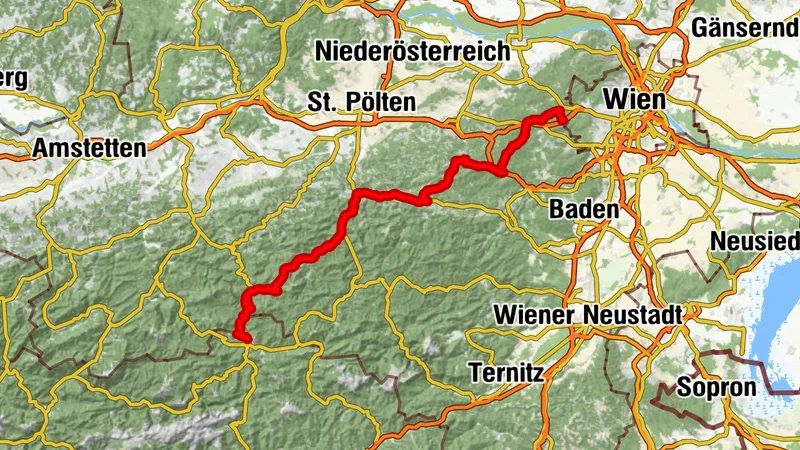 Von Mariazell zurück nach Hause