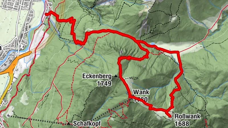 Wank über Esterbergalm