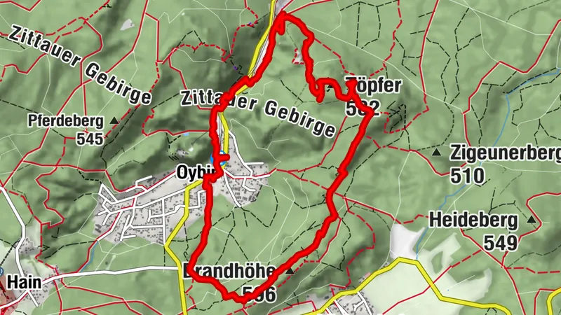 Oybin, Sachsen/Deutschland