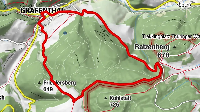 Gräfenthaler Grenzwanderung - Thüringen