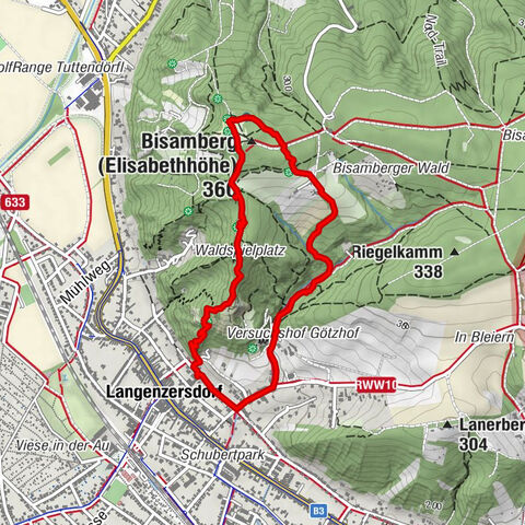 Doggotour auf die Elisabethhöhe