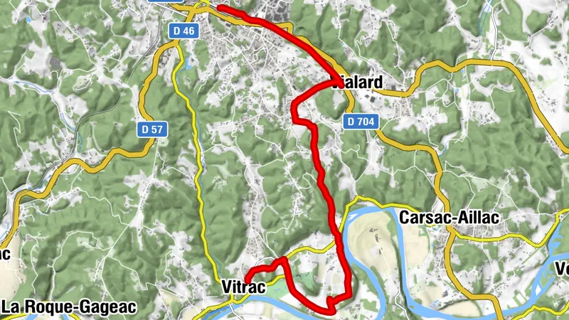 Mobility Route: Sarlat – Montfort – Vitrac