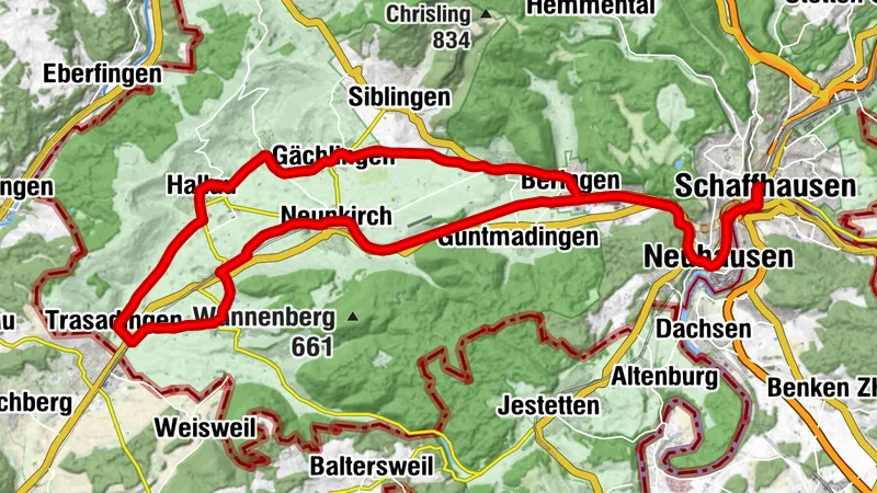 "Chläggi" Road Bike Loop Tour