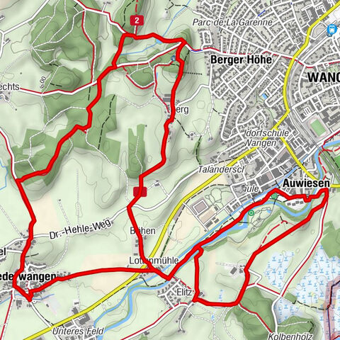 Gemütliche Tour mit Aussicht