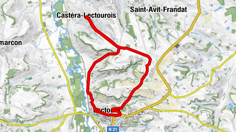 Sur la route du pastel et du safran