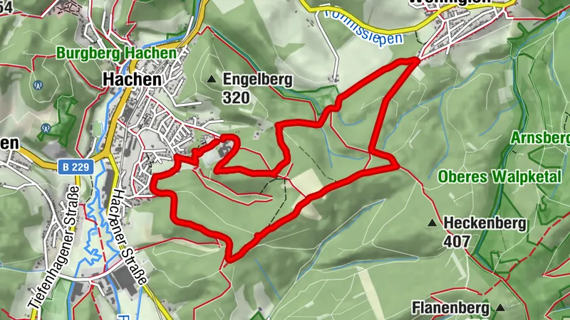 Wanderung von der Sportschule Hachen