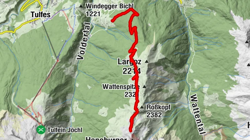 Haneburger von der Krepperhütte