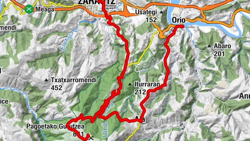 Zarautz - Pagoetako Gurutzea  - Aia - Orio - Wikiloc