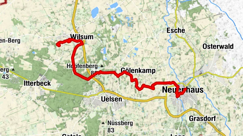 Wilsum, Niedersachsen/Deutschland