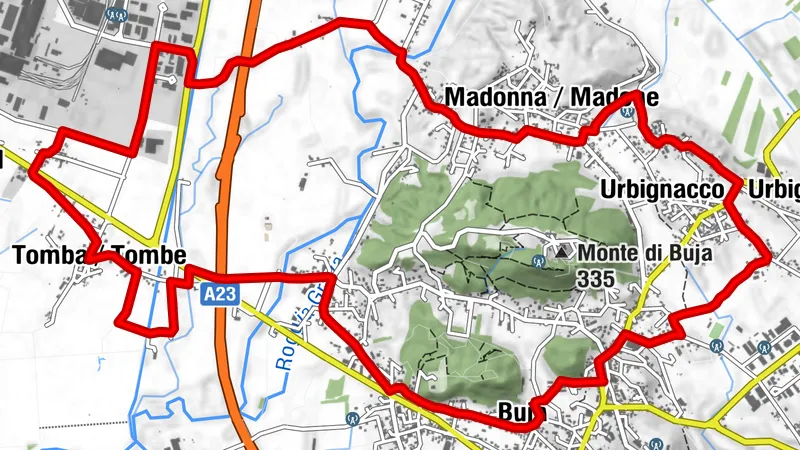 The Land of the Seven Hills - Buja - 10,000 Steps for Health in FVG