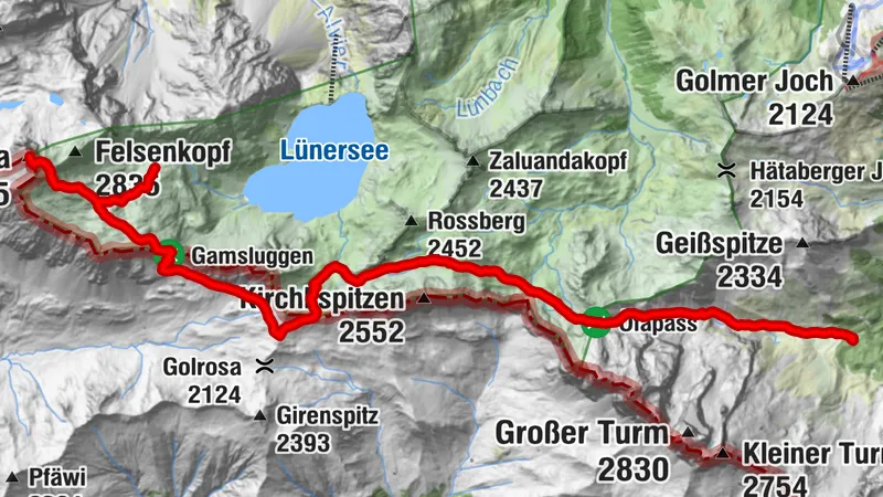 Montafoner Rätikonrunde | Totalphütte über Schesaplana bis Lindauerhütte