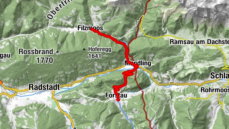 Leonhardsweg Stage 09: Filzmoos – Forstau