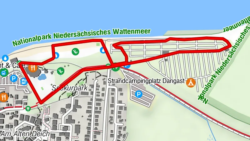 Meeresbrise - Terrainkurweg in Dangast
