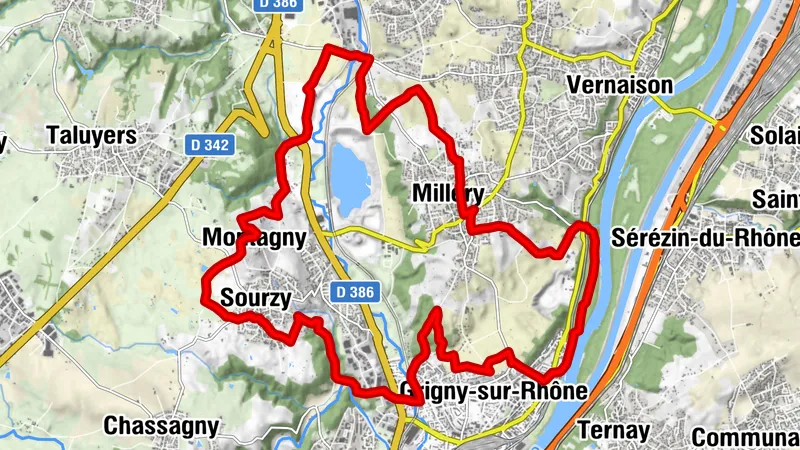 Circuit VTTAE 222 bis - Les Lônes du Rhône