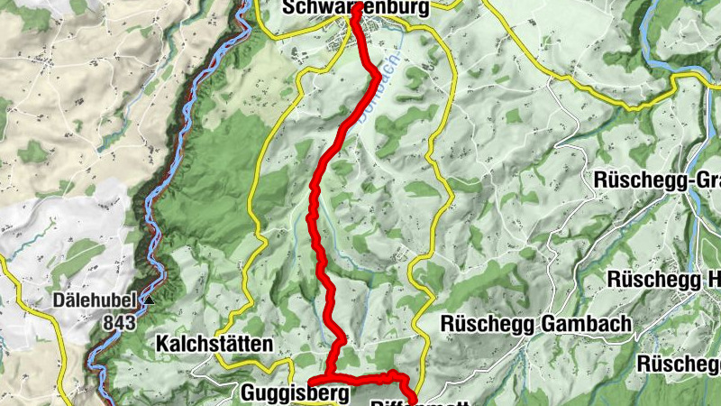 Schwarzenburg - Riffenmatt