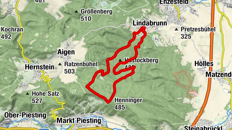 Enzesfeld/Lindabrunn Hustockberg Henninger RDW
