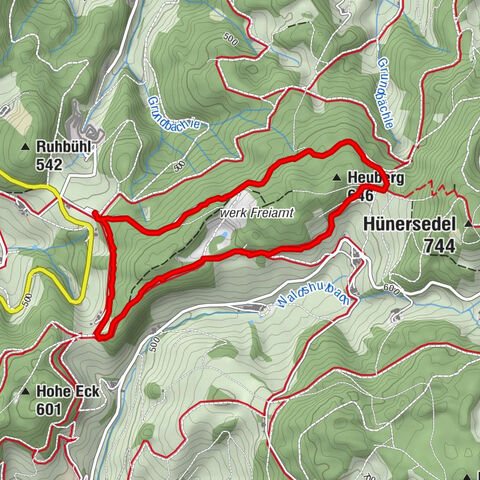 Gemütliche Runde ab Wanderparkplatz Pfingsteck, Freiamt