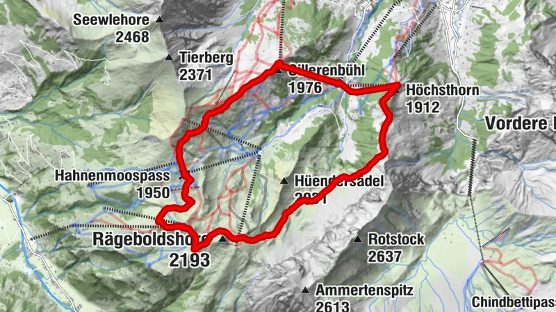 Rundweg Lenk-Adelboden/Schweiz
