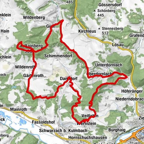 Grün, Oberfranken/Deutschland